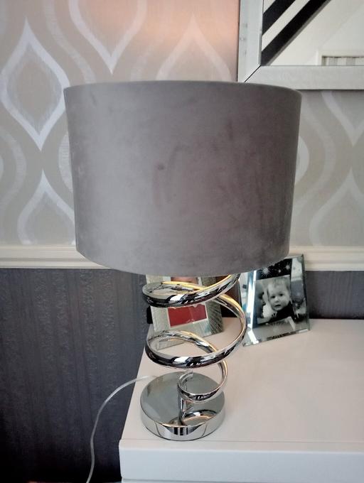 Buy & Sell Lancashire Chorley - Photos for chrome spiral table lamp