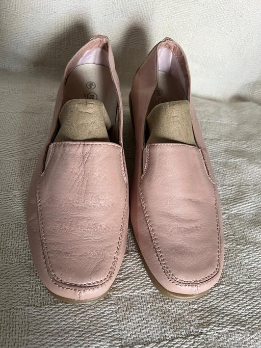 Buy & Sell Bedfordshire Central Bedfordshire - Photos for Damart Comfort Pink Leather Flat Shoes Size 6