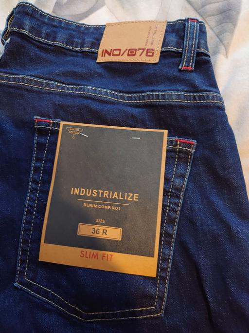 Buy & Sell Barking and Dagenham Rush Green - Barking and Dagenham - Photos for Blue slim fit jeans. not worn