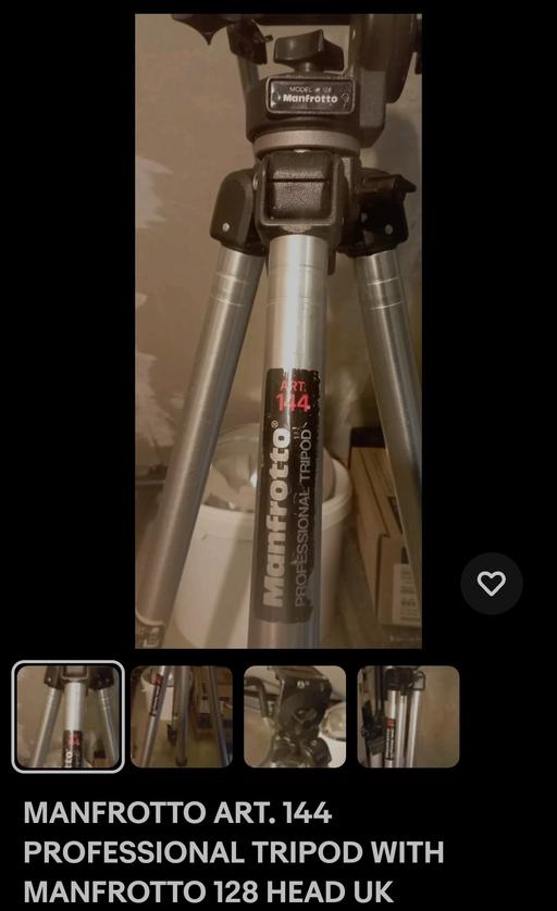 Buy & Sell Surrey Woking - Photos for Manfrotto Tripod Art 144