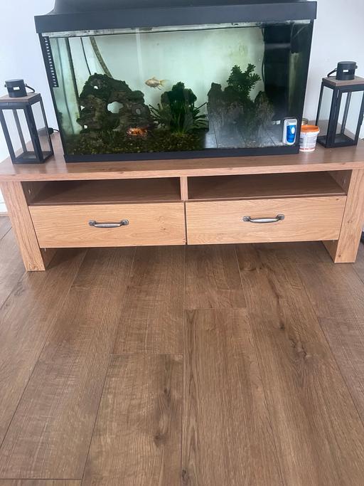 Buy & Sell West Midlands Sandwell - Photos for Argos Ohio oak effect tv table/coffee table