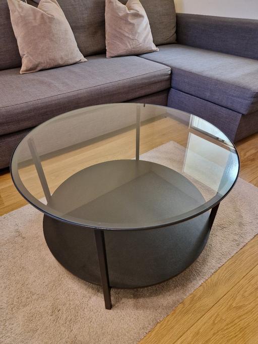 Buy & Sell North London Pentonville - North London - Photos for Round glass coffee table