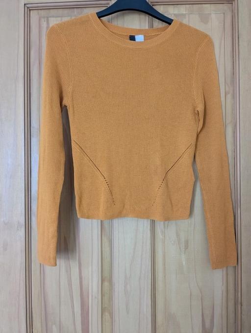 Buy & Sell East London Highams Park - East London - Photos for H&M Mustard Yellow Crop Jumper