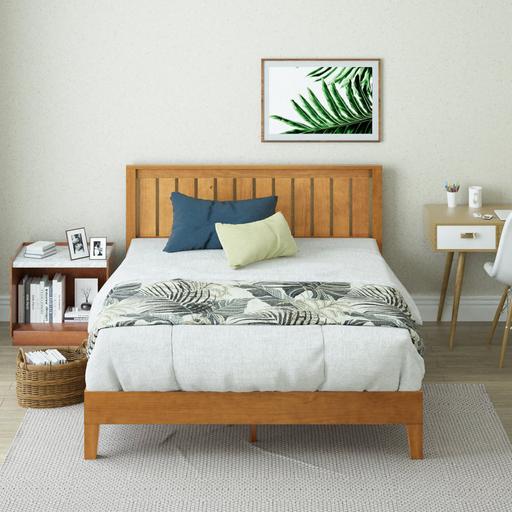 Buy & Sell South East London Peckham - South East London - Photos for Solid wood bed frame with paneled headboard