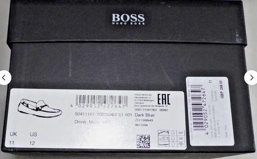 Buy & Sell Cornwall Bugle - Cornwall - Photos for HUGO BOSS DARK BLUE MOCASSINS