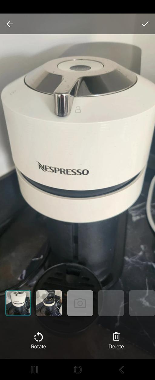 Buy & Sell Kent Dartford - Photos for Nespresso vertuo machine white