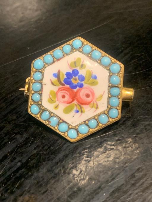 Buy & Sell North London Upper Edmonton - North London - Photos for Vintage turquoise brooch