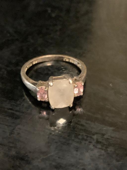 Buy & Sell North London Upper Edmonton - North London - Photos for Agate, rose quartz silver ring