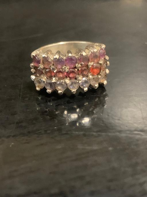 Buy & Sell North London Upper Edmonton - North London - Photos for Multi stones silver ring