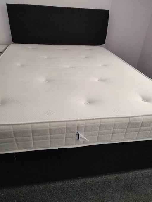 Buy & Sell Essex Rochford - Photos for KING SIZE BED ORTHOPEDIC MATTRESS 2 DIVANS AN