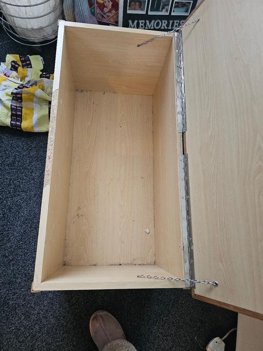 Buy & Sell Greater Manchester Tameside - Photos for Storage box (wooden)