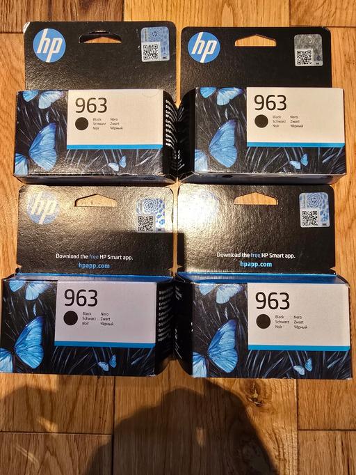 Buy & Sell Greater Manchester Wigan - Photos for 4 x HP 963 Black Ink Cartridges