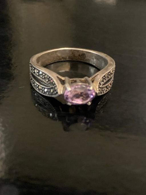 Buy & Sell North London Enfield - Photos for Amethyst silver ring