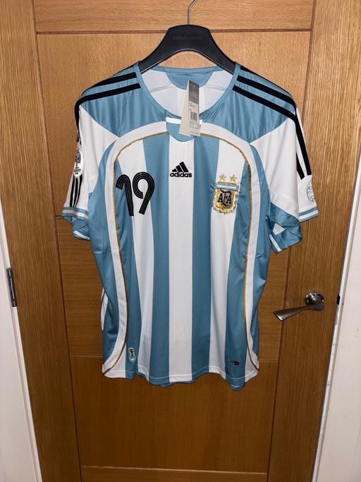 Buy & Sell Armagh, Banbridge and Craigavon Lurgan - Armagh, Banbridge and Craigavon - Photos for Retro Argentina shirt Messi 19 Xtra Large