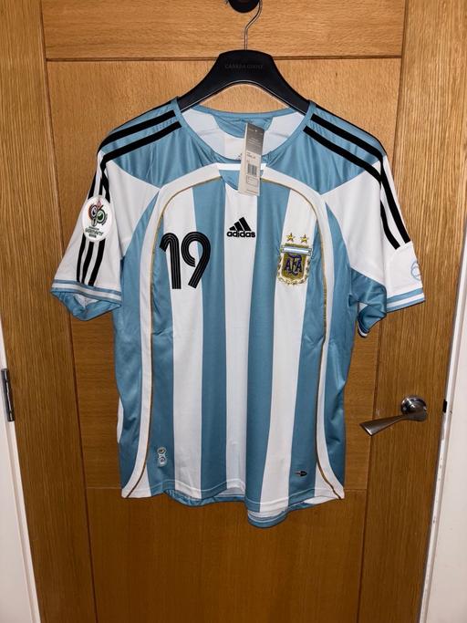 Buy & Sell Armagh, Banbridge and Craigavon Lurgan - Armagh, Banbridge and Craigavon - Photos for Retro Argentina shirt Large Messi 19