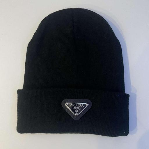 Buy & Sell East London Cambridge Heath - East London - Photos for Brand new Prada beanie hat Black/white/grey