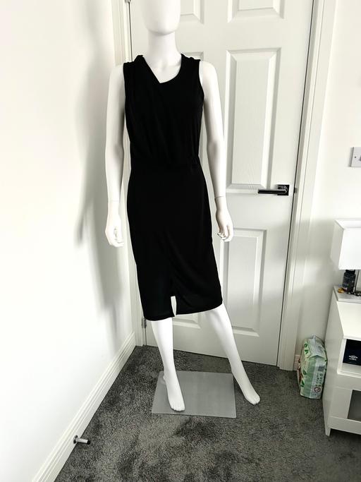 Buy & Sell Warwickshire Nuneaton and Bedworth - Photos for ASOS Black Sleeveless Knee Pencil Dress 12