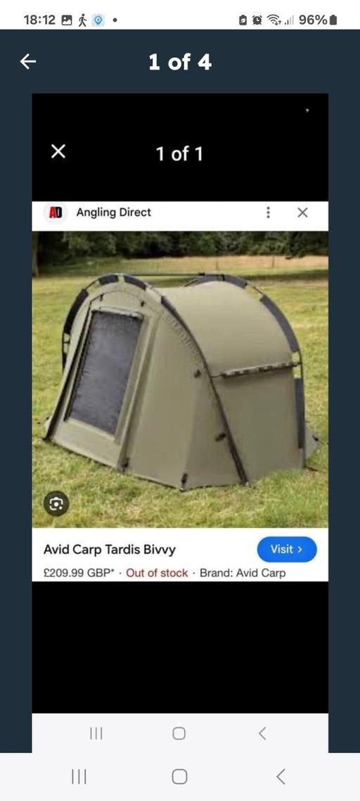 Buy & Sell Merseyside Liverpool - Photos for avid carp tardis bivvy