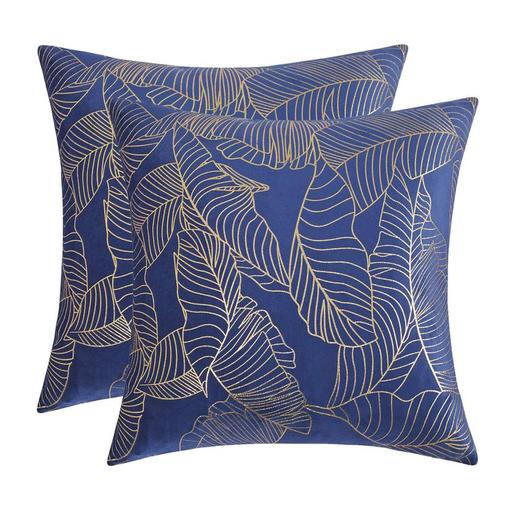 Buy & Sell Derbyshire Derby - Photos for Cushion Covers Royal Blue Velvet & Gold Leaf