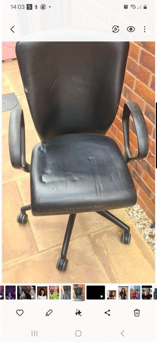 Buy & Sell Staffordshire Lichfield - Photos for Executive Leather Chair