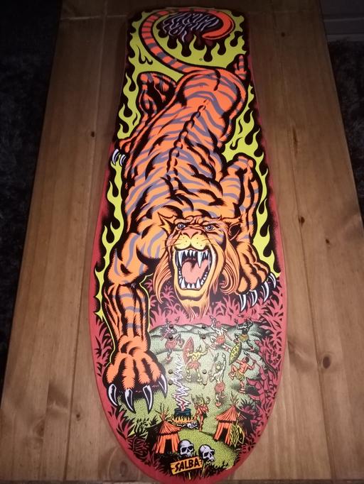 Buy & Sell Warrington Taylor Business Park - Warrington - Photos for SALBA TIGER SKATEBOARD DECK SANTA CRUZ