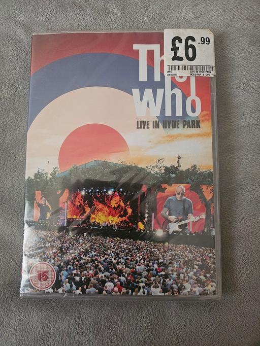 Buy & Sell West Midlands Dudley - Photos for THE WHO. LIVE IN HYDE PARK DVD...NEW