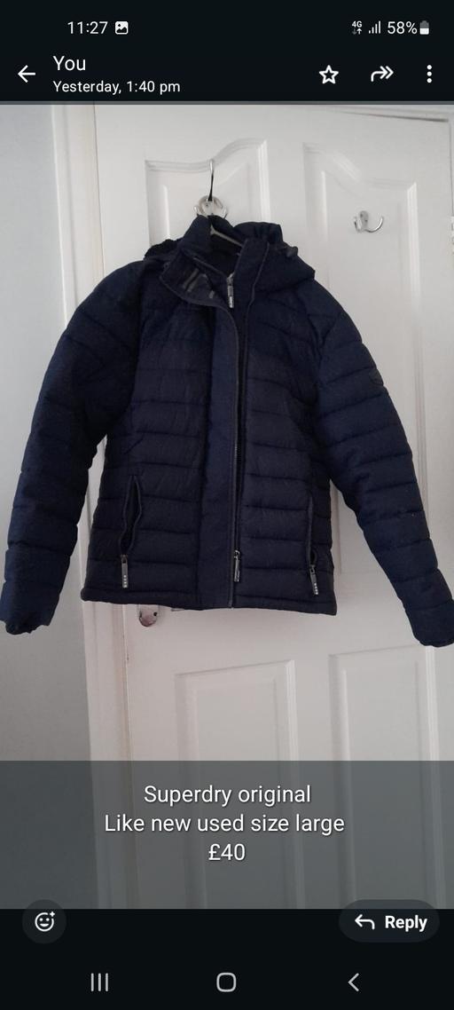 Buy & Sell West Yorkshire Leeds - Photos for Superdry orginal coat