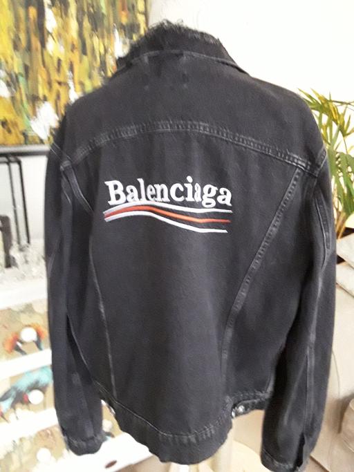 Buy & Sell Greater Manchester Trafford - Photos for Balenciaga Denim Jacket uk size 38