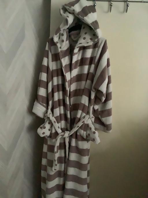 Buy & Sell West Midlands Birmingham - Photos for Women’s stripped primark hooded robe gown