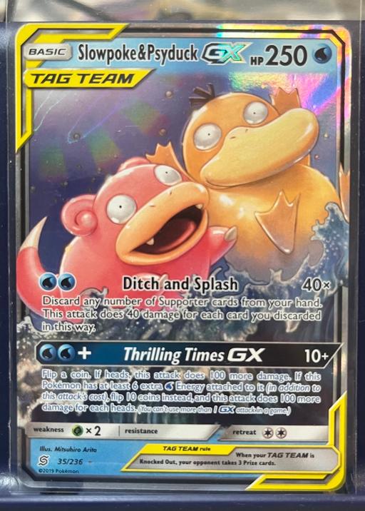 Buy & Sell Hertfordshire North Hertfordshire - Photos for Pokemon card - Slowpoke & Patrick GX 35/236