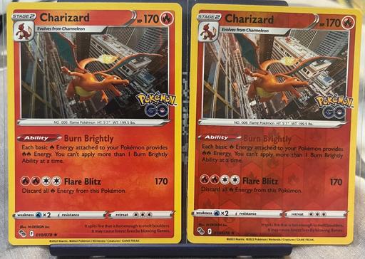 Buy & Sell Hertfordshire North Hertfordshire - Photos for Pokemon cards - Charizard + Reverse holo