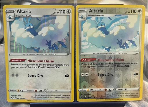 Buy & Sell Hertfordshire North Hertfordshire - Photos for Pokemon card - Altaria & Reverse holo 049/073