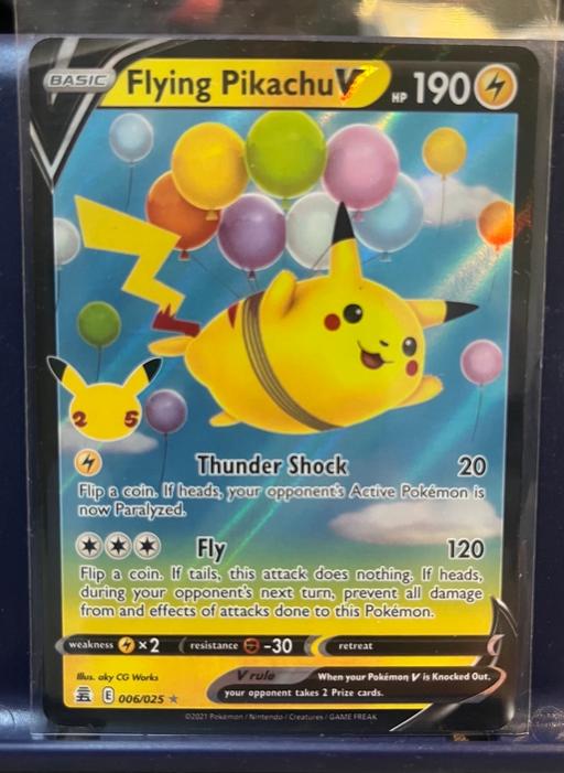 Buy & Sell Hertfordshire North Hertfordshire - Photos for Pokemon card - Flying Pikachu V 006/025