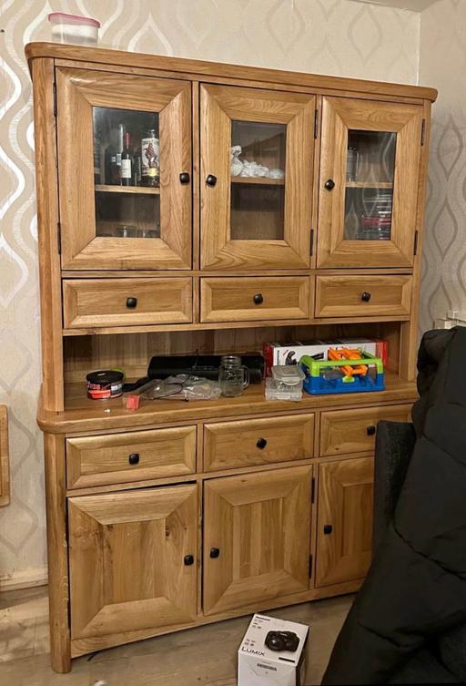 Buy & Sell North Yorkshire Barkston Ash - North Yorkshire - Photos for Large solid oak dresser/display cabinet