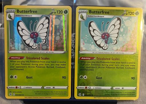 Buy & Sell Hertfordshire North Hertfordshire - Photos for Pokemon card - Butterfree & reverse 003/264