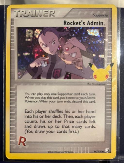 Buy & Sell Hertfordshire North Hertfordshire - Photos for Pokemon card - Rockets Admin 86/109