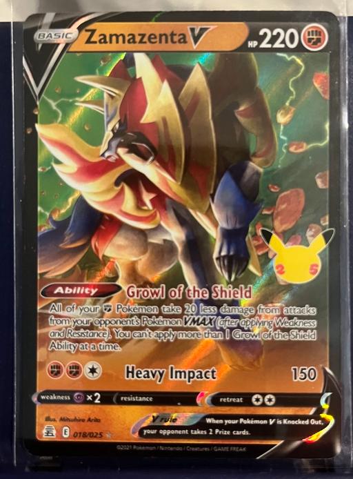 Buy & Sell Hertfordshire North Hertfordshire - Photos for Pokemon card - Zamazenta V 018/025