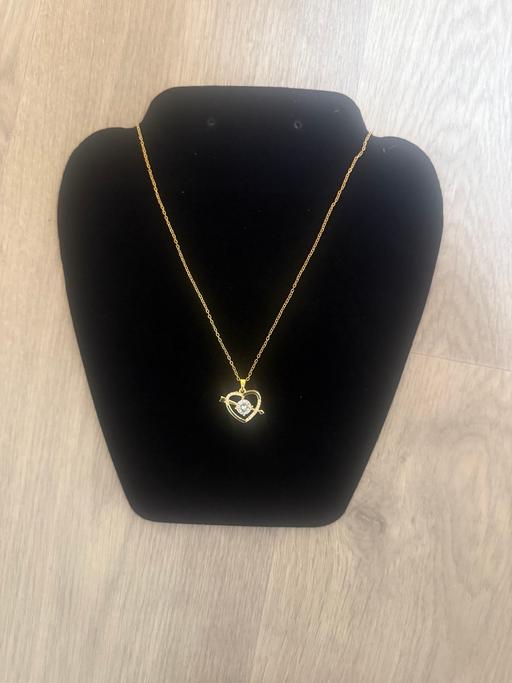 Buy & Sell Merseyside Wirral - Photos for 18K Gold Plated Stainless Hearts Necklace