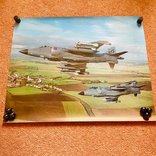 Buy & Sell Dorset Bournemouth, Christchurch and Poole - Photos for BAe Sea Harrier RAF Military Large Poster