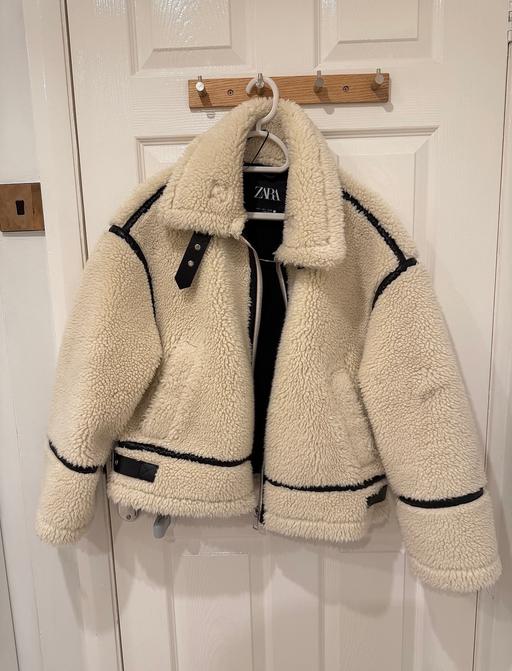 Buy & Sell East London Havering - Photos for Faux shearling biker jacket zw collection