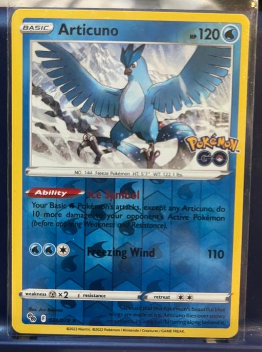 Buy & Sell Hertfordshire North Hertfordshire - Photos for Pokemon card - Articuno reverse 024/078