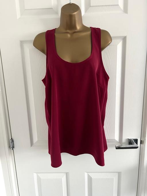 Buy & Sell Warwickshire Nuneaton and Bedworth - Photos for ASOS Burgundy Tunic Vest Top Size 10