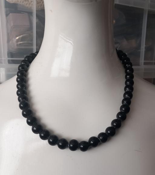 Buy & Sell Merseyside Saint Helens - Photos for Vintage jet black glass bead necklace