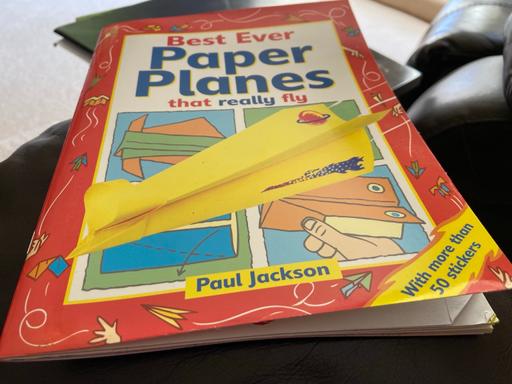 Buy & Sell Surrey Guildford - Photos for Best Paper Plane Book with Stickers