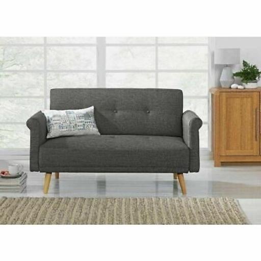 Buy & Sell West Midlands Coventry - Photos for Evie Fabric 2 Seater Sofa in a box - Charcoal