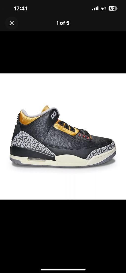 Buy & Sell West London Maida Vale - West London - Photos for Jordan 3 Black fire red metallic gold