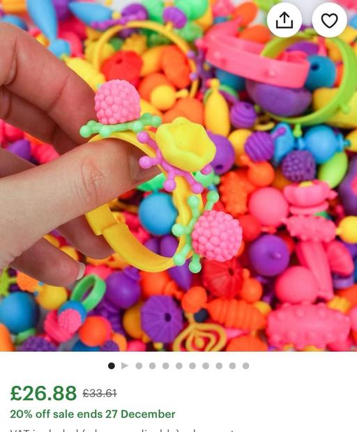 Buy & Sell South East London Peckham - South East London - Photos for Toy Jewelry Making Set Pop Jewelry Kits