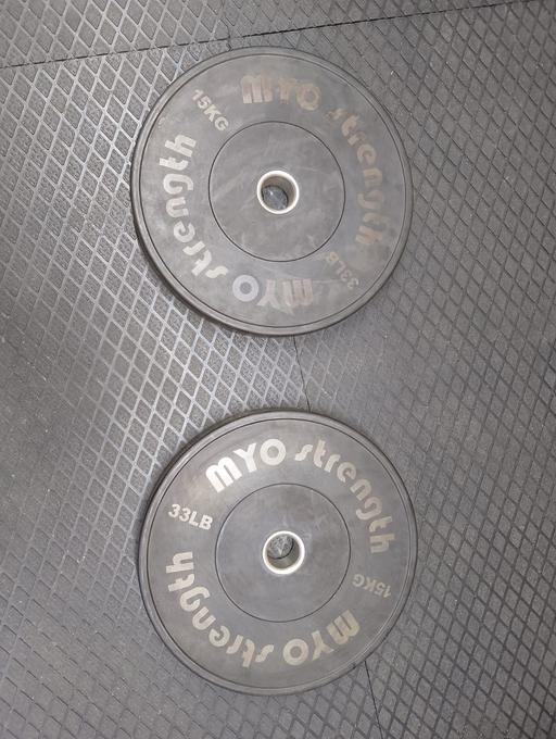 Buy & Sell Worcestershire Wyre Forest - Photos for Myo olympic weight bumper plates 2 x 25kg