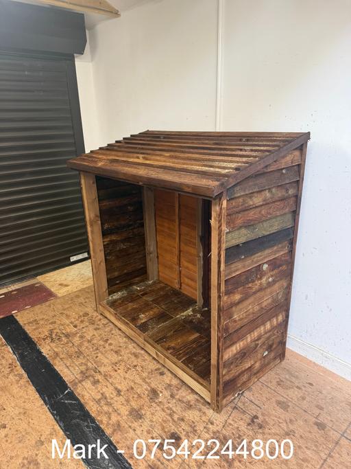 Buy & Sell Essex Colchester - Photos for Log Store Treated Garden Storage Shed Store