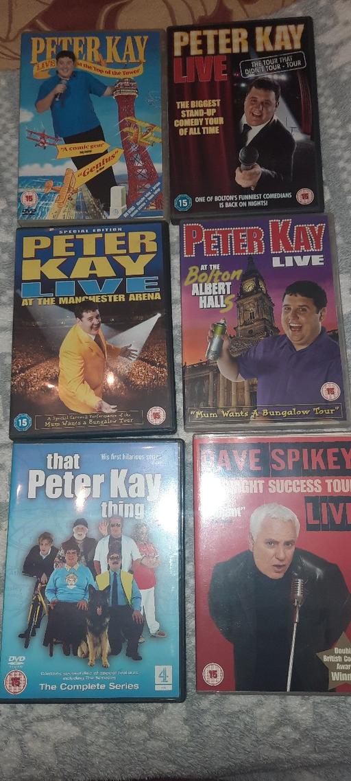 Buy & Sell Merseyside Saint Helens - Photos for 5 x Peter Kay DVDs & 1 Dave Spikey DVD